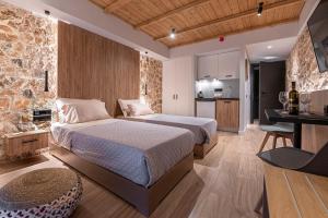 A&N Athens Luxury Apartments - Akadimou客房内的一张或多张床位
