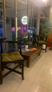 Area soggiorno di Sandpiper Hotel Singapore