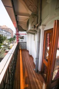 Balkón nebo terasa v ubytování Hotel Cecil