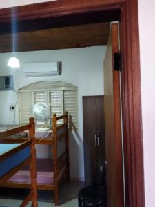 a view of a room with a bunk bed at Casa Bela in Bonito +2 photos