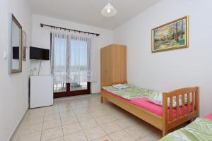 Postel nebo postele na pokoji v ubytování Twin Room Selce 2362a