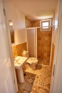 Koupelna v ubytování Degirmenli Konak Hotel