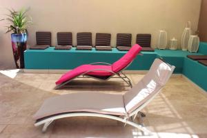 Khu vực ghế ngồi tại Hôtel Select - Réunion