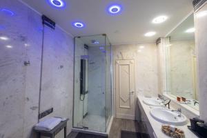 Koupelna v ubytování SUITE184