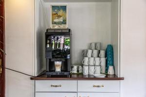 Set per la preparazione di tè e caffè presso Schiffsherberge Pöppelmann
