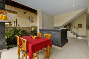 Posezení v ubytování Gora House Bali