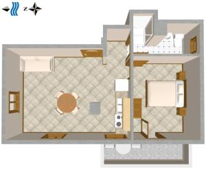 Plán poschodí v ubytovaní Apartments and rooms with parking space Nerezine, Losinj - 2506