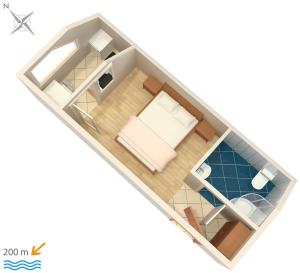 Κάτοψη του Apartments and rooms with WiFi Podaca, Makarska - 2613
