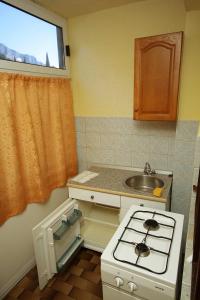 Η κουζίνα ή μικρή κουζίνα στο Apartments and rooms with WiFi Podaca, Makarska - 2613