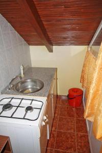 Η κουζίνα ή μικρή κουζίνα στο Apartments and rooms with WiFi Podaca, Makarska - 2613