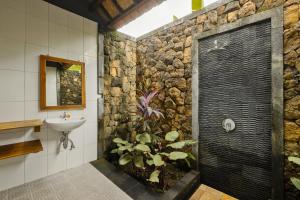 Koupelna v ubytování Gora House Bali