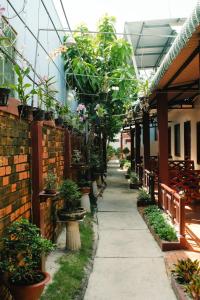 Zahrada ubytování Ngoc Qui Bungalow