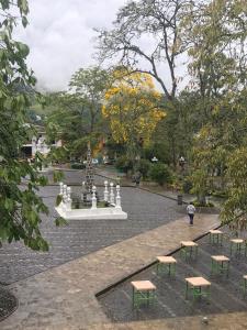 Zahrada ubytování Hospedaje Casa Rosa Jardín