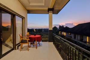 Balkón nebo terasa v ubytování Gora House Bali