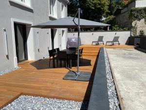 Posedenie v ubytovaní "L'imprévue", standing et jardin au pied de Notre-Dame