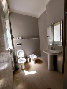 Koupelna v ubytování Stanza Privada