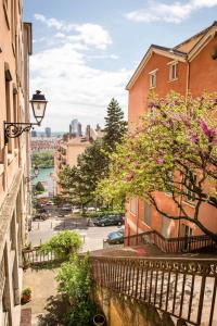 Budova, kde se apartmán nachází