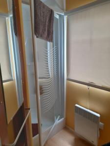 Koupelna v ubytování Mobil home camping