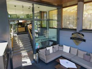 Posezení v ubytování Boutique Hotel die Mittagspitze Superior