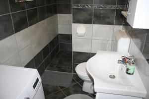 Koupelna v ubytování Apartment Privlaka 12957a