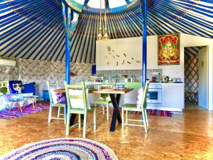 Gallery image of Exclusive Nirvana yurts Glamping in Kato Drys