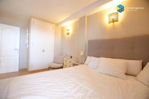 Posteľ alebo postele v izbe v ubytovaní Apartamento Beach Cala Pi
