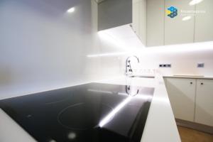 Kuchyňa alebo kuchynka v ubytovaní Apartamento Beach Cala Pi
