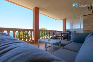 Balkón alebo terasa v ubytovaní Apartamento Beach Cala Pi