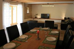 A restaurant or other place to eat at Family friendly house with a swimming pool Mrkoci, Central Istria - Sredisnja Istra - 13003