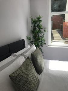 Χώρος καθιστικού στο 1Bed Golfhill Cottage