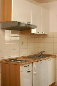 Kuchyň nebo kuchyňský kout v ubytování Apartments by the sea Duce, Omis - 2821