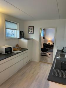 Η κουζίνα ή μικρή κουζίνα στο CPH Lux Apartments KH