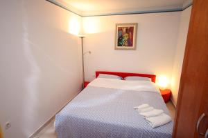 Postel nebo postele na pokoji v ubytování Apartments with a parking space Slano, Dubrovnik - 3183