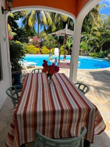 Bazen v nastanitvi oz. blizu nastanitve Villa Tourelle of Paradise with bigPrivate Pool