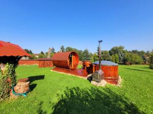 Vonkajšia záhrada v ubytovaní Agroturystyka Sielska Kraina