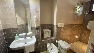 Koupelna v ubytování B&B Aurora