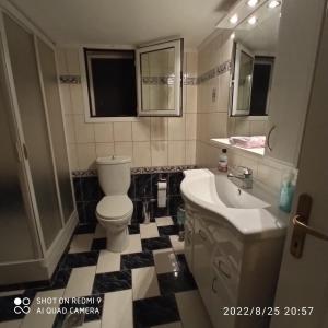 Koupelna v ubytování Kolhida home