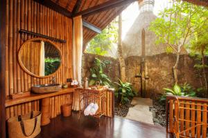 Zahrada ubytování Fivelements Retreat Bali
