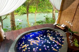 Zahrada ubytování Fivelements Retreat Bali