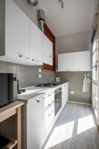 Kuchyň nebo kuchyňský kout v ubytování Tagliacozzi Suite Apartment