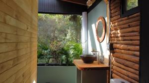 Garður fyrir utan Glamping con jacuzzi cerca a Medellin