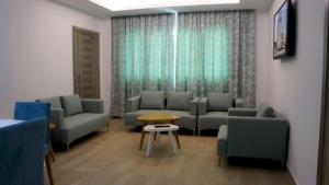 Χώρος καθιστικού στο Hotel Delphin-Nouadhibou