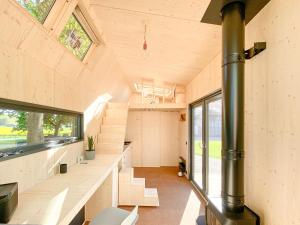 Koupelna v ubytování tinyzeit Urlaub im tiny house an der Flensburger Förde