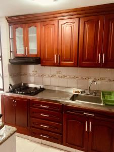 A kitchen or kitchenette at Apartamento Palis 3 C