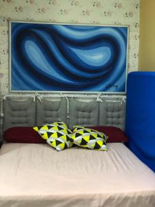 Ένα ή περισσότερα κρεβάτια σε δωμάτιο στο Casa Ampla e Aconchegante Búzios