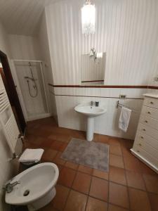 Koupelna v ubytování Casa Solano
