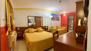 A seating area at Actor Hotel