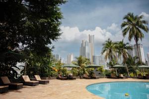 A piscina localizada em Plaza Paitilla Inn ou nos arredores