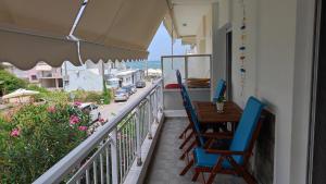 Balkón alebo terasa v ubytovaní Sea Pleasure Apartment II