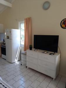 Kuchyň nebo kuchyňský kout v ubytování Seru Coral Resort studio 16